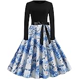 white christmas dresses Christmas Chickens A-Line Dress (No Waist Seam) Svaha USA 5XL main image 1