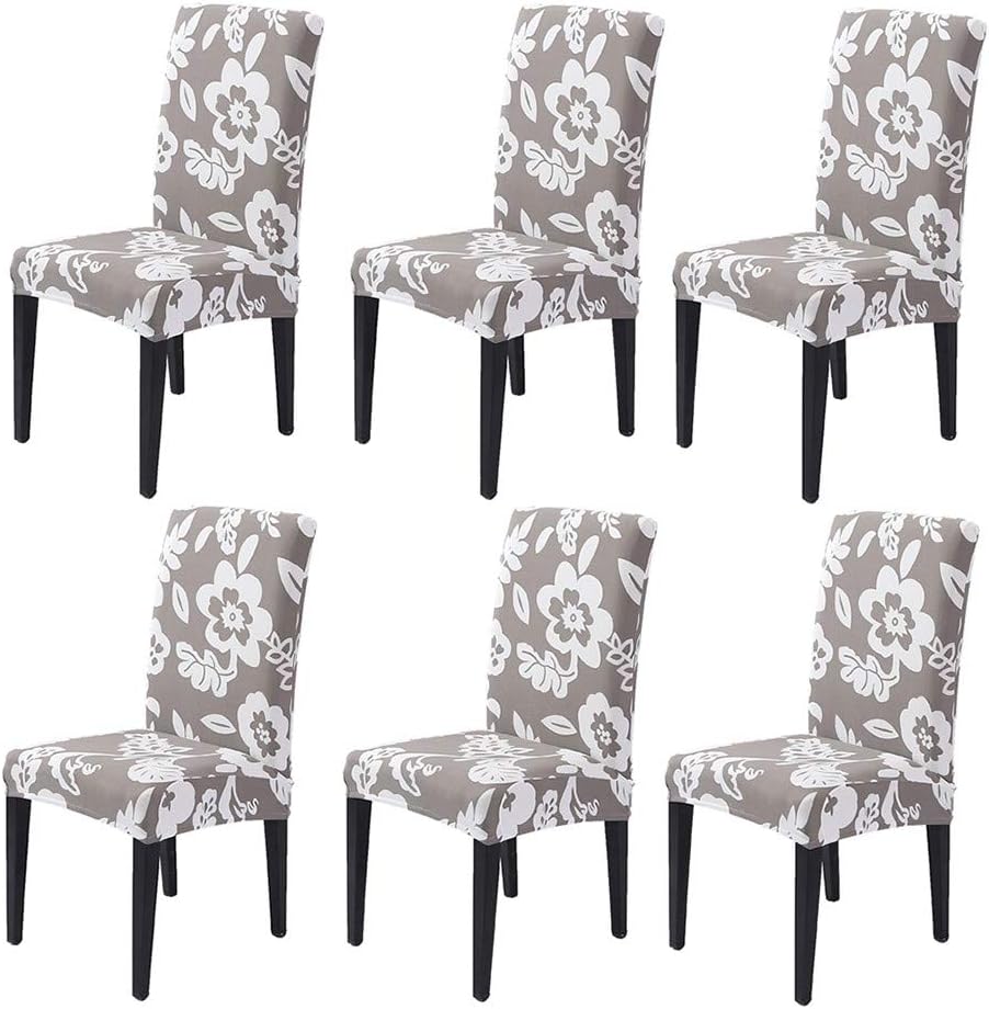 Best stretch removable washable short dining chair protector cover slipcover