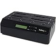 StarTech.com 4-Bay Hard Drive Duplicator and Eraser, External Standalone 1:3 HDD/SSD Cloner/Copier, USB 3.0 / eSATA to SATA Docking Station, Hard Disk Copier / Sanitizer / Wiper Tool (SATDOCK4U3RE)