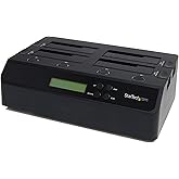 Startech.Com SATDOCK4U3RE 4 Bay Usb 3.0 Esata to Sata Standalone 1:3 Hdd Hard Drive Duplicator Dock