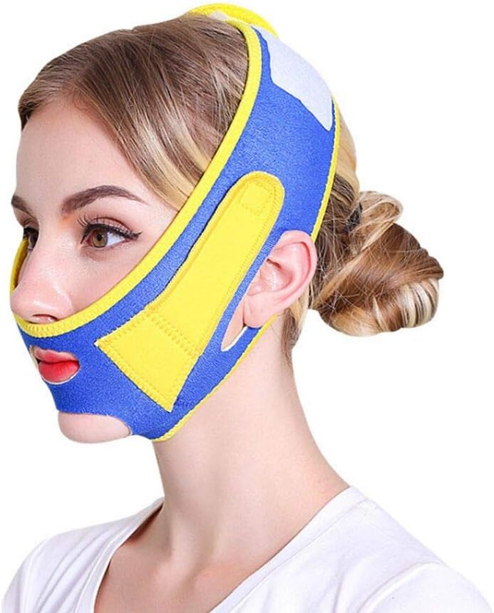 Face Lift Belt, Facial Cheek V-Line Face Shapes Chin Cheek Lift Up Anti Wrinkle Lifting Belt Face Massage Tool for Women and Girls