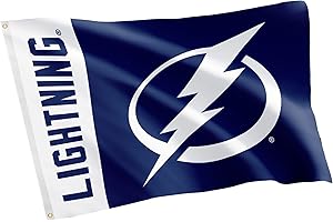 Desert Cactus Tampa Bay Lightning Flag NHL 100% Polyester Indoor Outdoor 3x5 feet National Hockey League Team Flags (Name Flag)