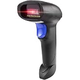NetumScan Wireless 2D 1D Barcode Scanner,2.4G &amp; Wired Connection Scanner | QR Handheld Bar Code Reader Gun for Computer, Scan Tool for Inventory Management, Warehouse, Store, POS - NSL8