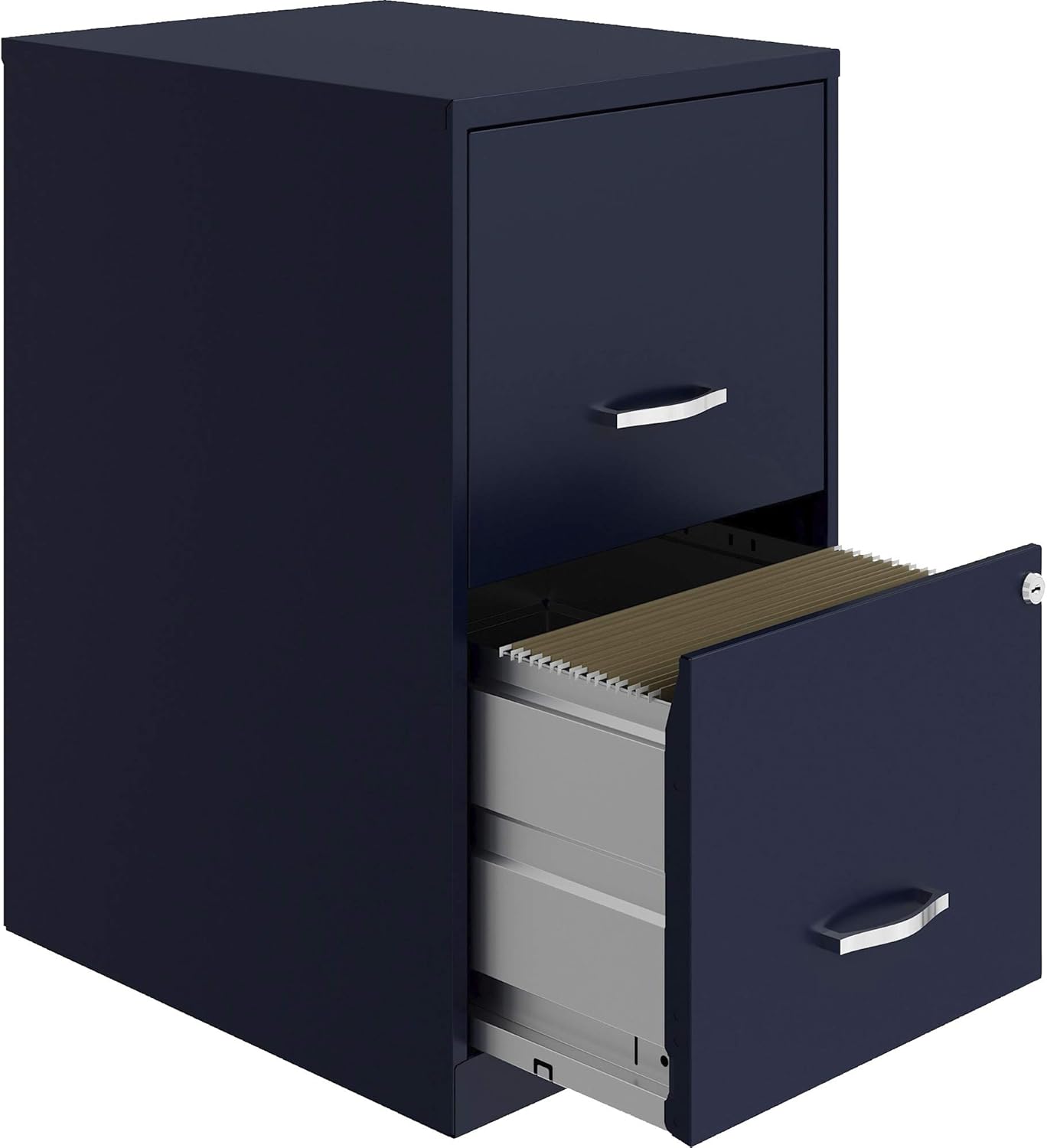 Lorell SOHO Lateral File, Navy: Furniture & Decor