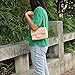 Volcanic Rock Women Quilted Crossbody Bag Girls Side Purse and Shoulder Handbags Designer Clutch with Chain