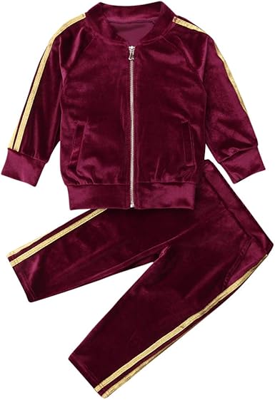 baby girl knitted tracksuit