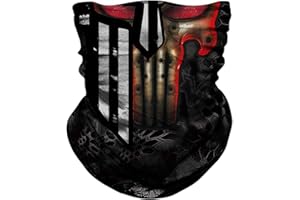 TERNNK Neck Gaiter Shield Scarf Bandana Face Mask Seamless UV Protection for Motorcycle Cycling Riding Running Headbands