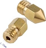 XIN-KYD 25pc MK8 Nozzle Set Brass Stainless Steel 0.2-0.8mm Ender 3 V2 CR-10 view 6