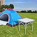KARMAS PRODUCT Folding Camp Table Portable Compact Aluminum Outdoor Tables with Carry Bag for Camping, Picnic, Backyards, BBQthumb 1