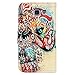 Bfun Packing Tribal Floral Elephant Slot Leather Wallet Cover Case for Samsung Galaxy S7 Edge