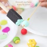 Pubiao 100pcs Wood Beads 20mm Natural Round Unfinished DIY Jewellery Craft view 4