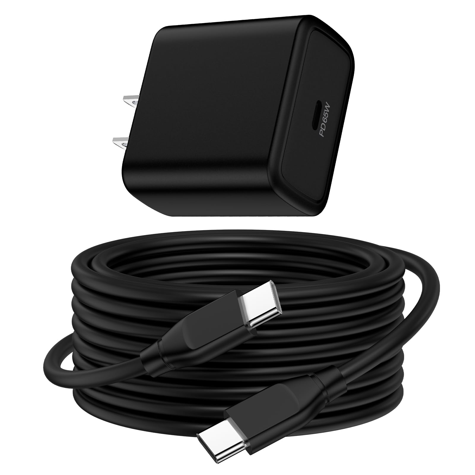 Type C Samsung Fast Charging Cord 65W USB C Charger Cube for Samsung Galaxy S26 S26 Ultra S25 FE S24+ S24 Ultra S23 S22 A07 A17 A35 A55, Moto G 2026/G Power/Stylus/Play/Pure, razr+, Edge+, Edge 60 Neo