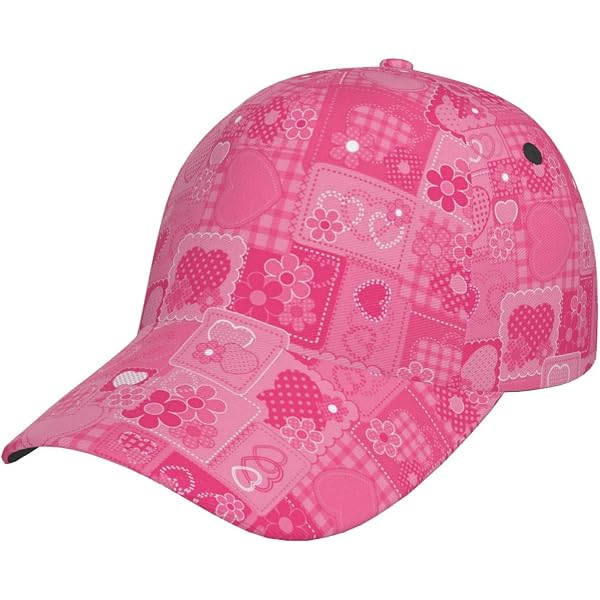 Women Rainbow Tie-Dye Baseball Cap Adjustable Dad Cap (Pink  display picture 1