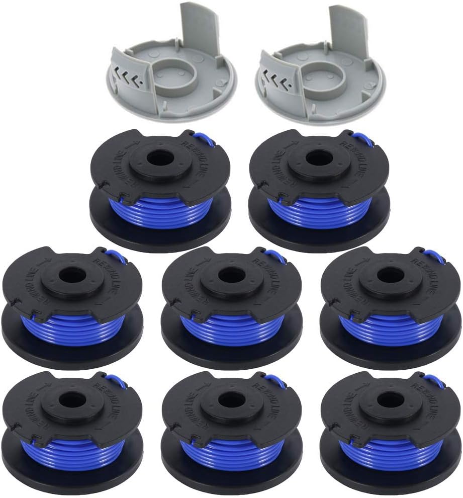 Line String Trimmer Replacement Spool, 0.065Inch Autofeed Spools