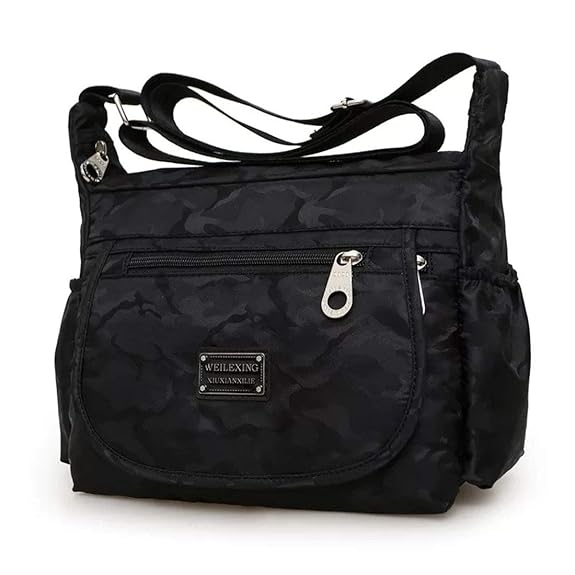 Women Crossbody bags, Casual Multi Pocket Nylon Messenger Shoulder
