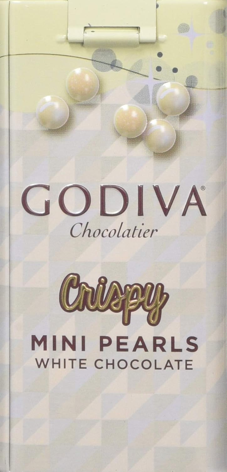 Godiva White Chocolate Crispy Pearls, 35 g Amazon.co.uk Grocery
