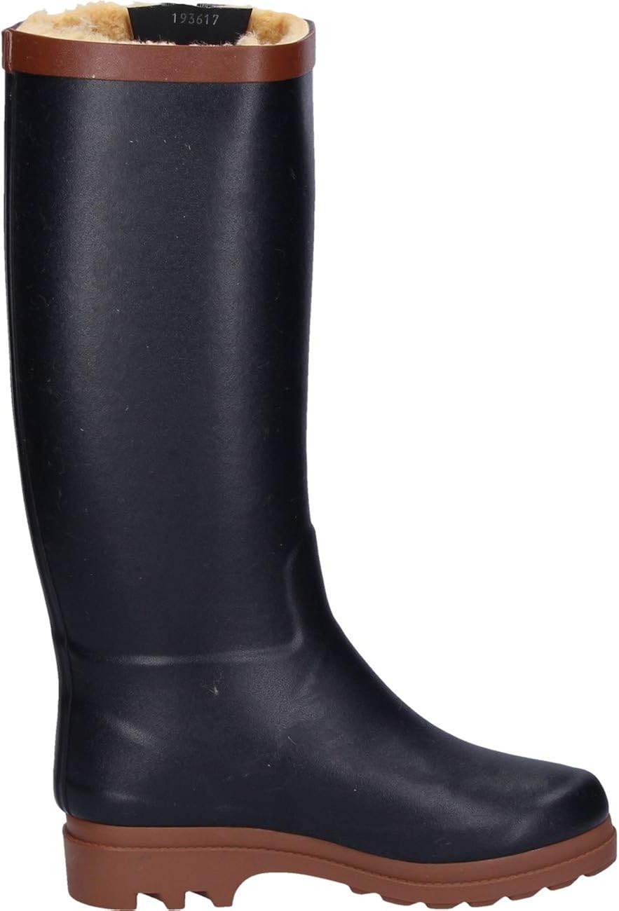 aigle women's aiglentine fur wellington boots