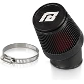 NIBBI Racing Motorcycle Air Filter,Universal 48mm Air Filters for Dirt Bike, Motocross Carburetor Cleaner for Pit Bike Scooter Moped ATV (48mm)