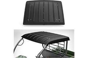 A & UTV PRO Mule 600 Roof Top, Sturdy Polyethylene Hard Plastic Roof Compatible with 2005-2024 2025 Kawasaki Mule 600 610 SX 