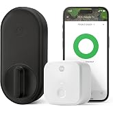 Yale Approach Smart Wi-Fi Deadbolt Retrofit Smart Lock, Unlimited Virtual Keys, App Remote Control, Keyless Entry - Black
