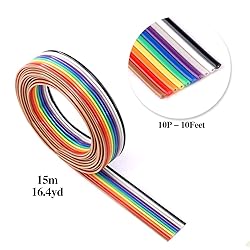 Glarks 700Pcs 2.54mm 1/2/3/4/5/6/7/8 Plug Connector
