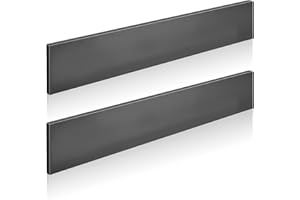 WENHUALI 2 Pack 12"x2"x0.24" 1095 Steel for Knife Making, Steel Flat Stock Bar Blade Billets Blanks for DIY Forging & Professional Use, Knife Making Forging for Knife Blanks, Custom Blade Crafting