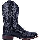 Dan Post Men's Kingsly Caiman Square Toe Cowboy Boots Western
