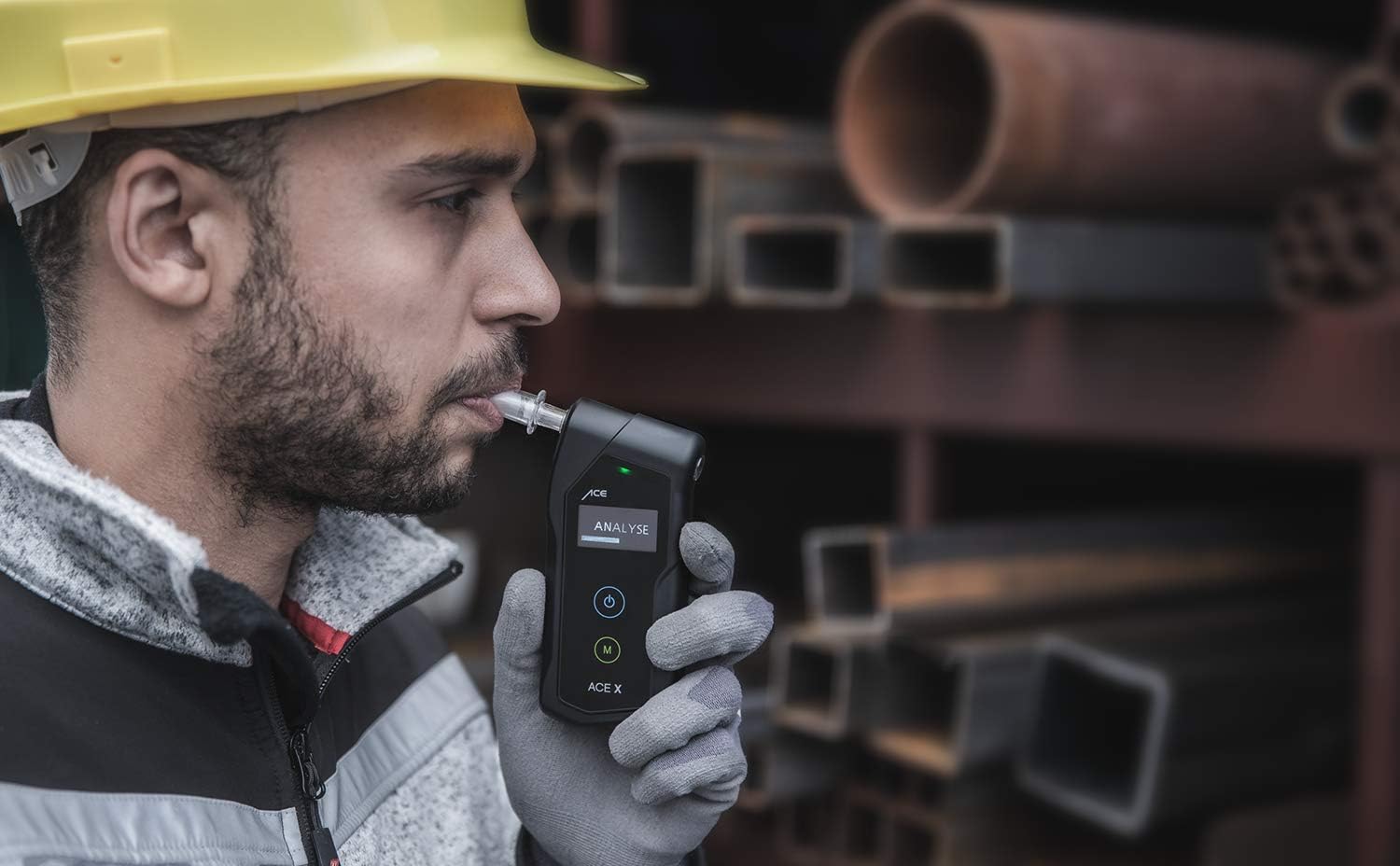 ACE X breathalyser, breathalyser with 99.1% accuracy according to TU Vienna, electrochemical & police-approved - Image 5