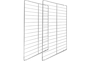 GUXPCH WB48T10011 Oven Rack Compatible with GE Ken-More Stove, Heavy-Duty 304 Stainless Steel Gas Range Oven Rack Replace 261083 AP2031155 EAP249581 PS249581, 2-Pack