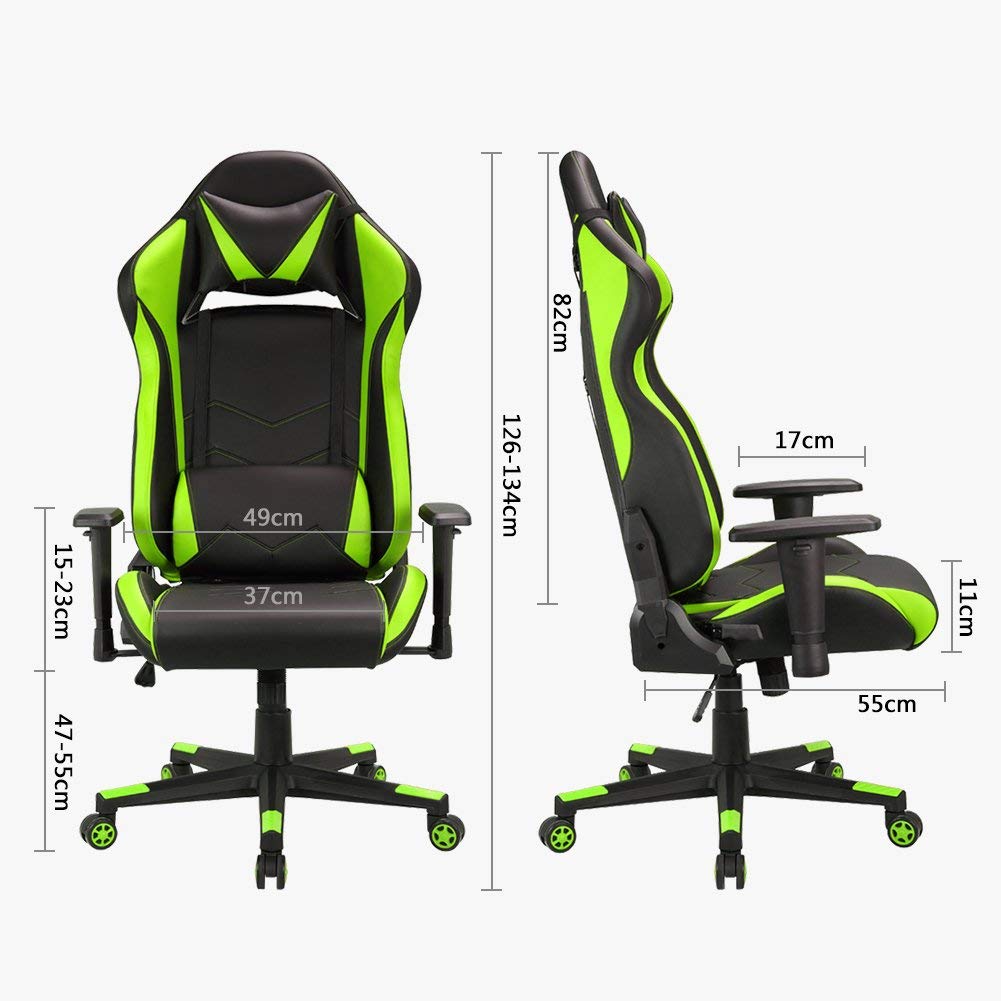 Blu IntimaTe WM Heart Sedia Gaming Girevole ergonomica Schienale  reclinabile Testa e Supporto Lombare Arredamento Arredamento e  illuminazione berjaya.edu.my
