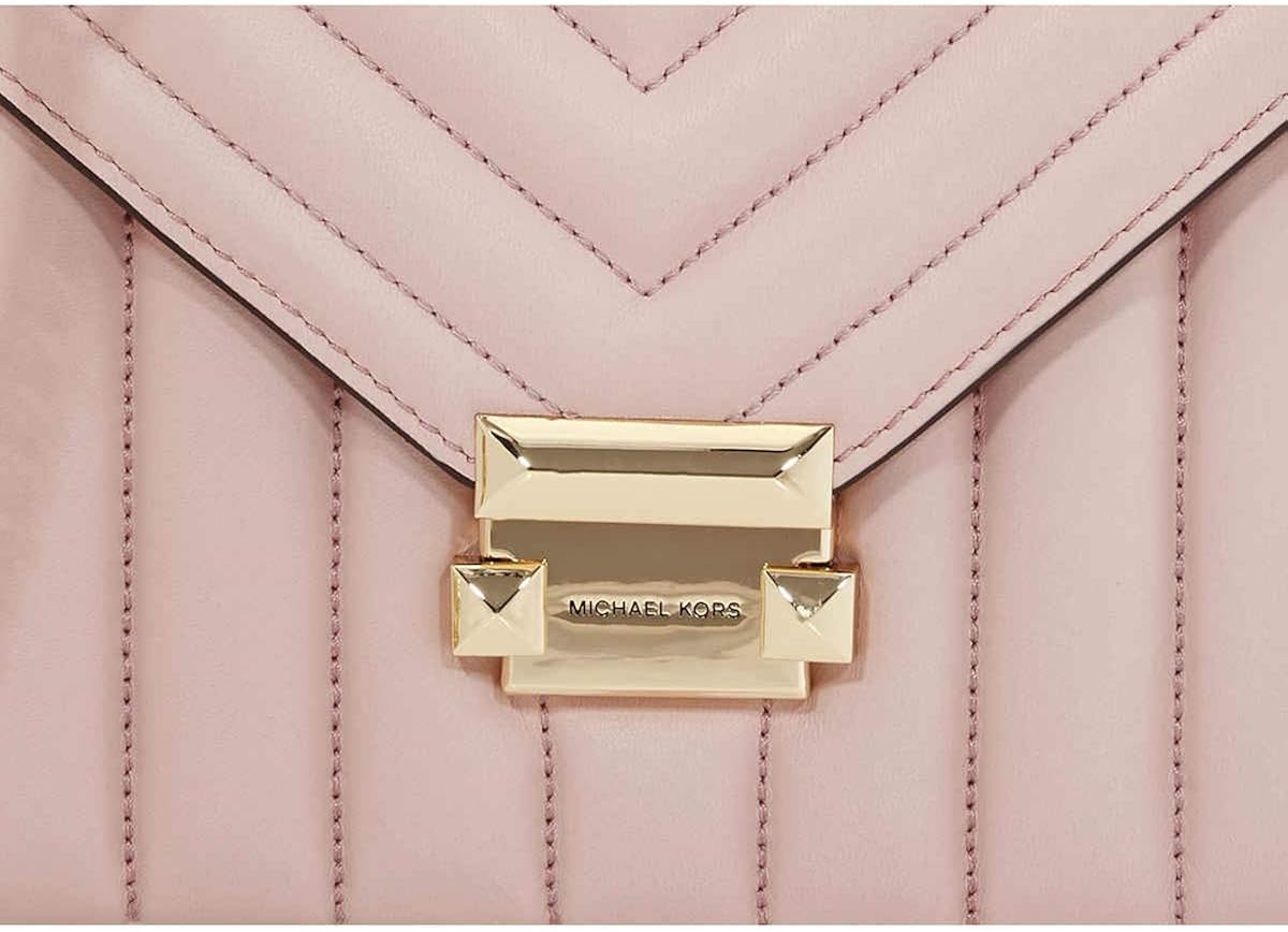 michael michael kors whitney large quilted leather convertible shoulder bag