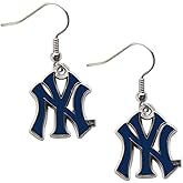 NY Yankees - MLB Team Logo Dangler Earrings