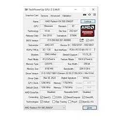 XUANMO AMD Radeon RX580 2048SP 8g Gpu Video Gaming