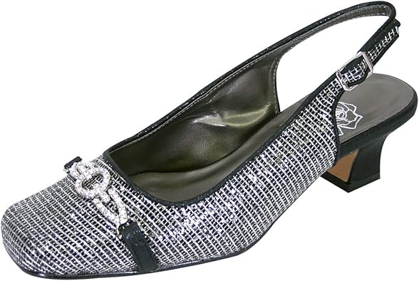 wide width slingback heels