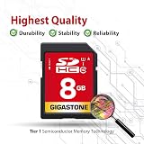 Gigastone 8 GB SDHC Memory Card Pack of 2 Class 10 U1 High Speed view 7