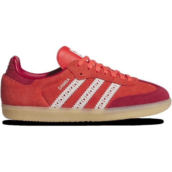 Amazon.com | adidas Orininals Samba - Girls' Preschool (JS3528,  Red/White/Red) Size 11 | Sneakers