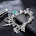 lureme Vintage Charms Link Bracelet for Fans Cosplay Jewelry (bl003477)