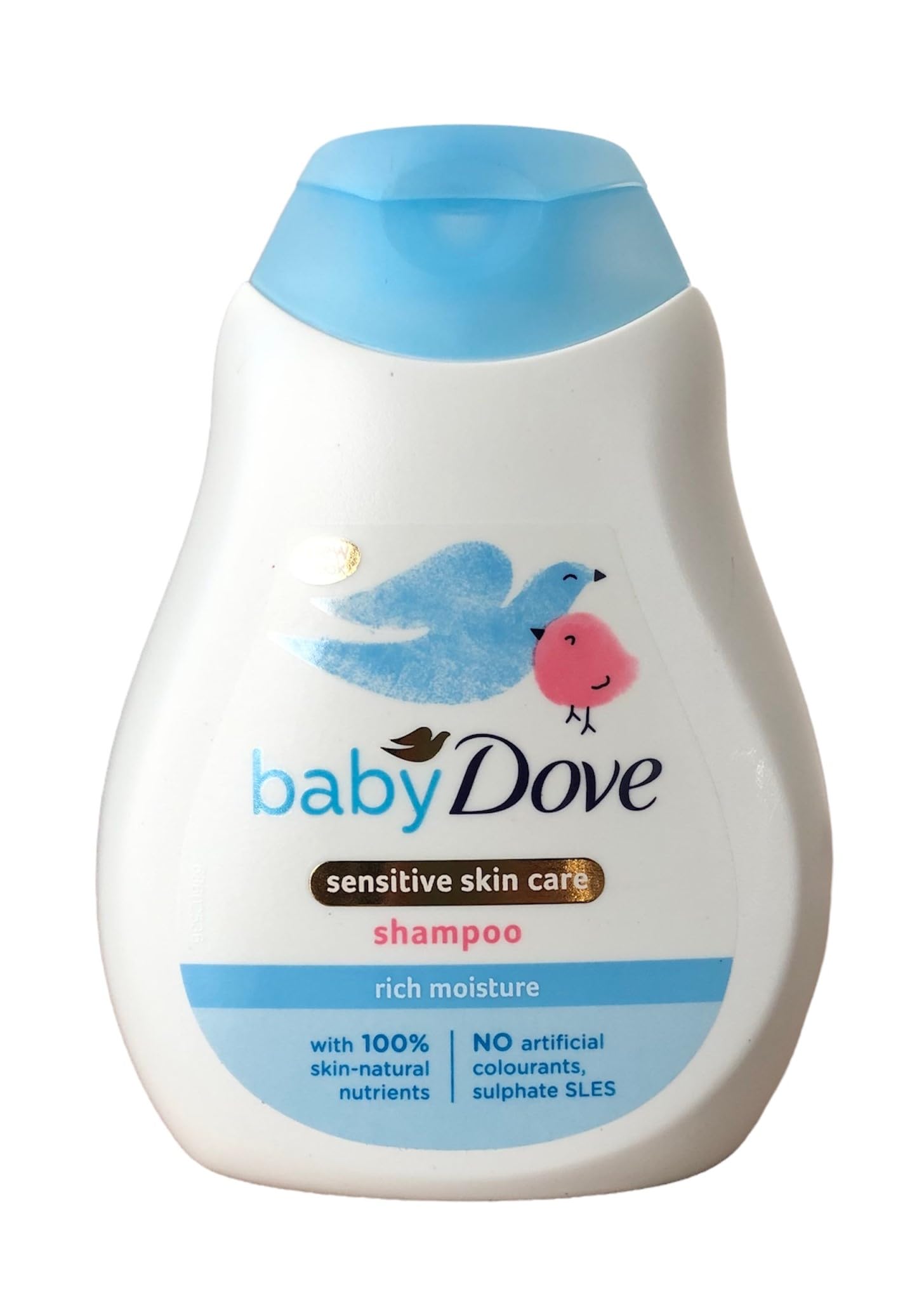 Dove Rich Moisture Shampoo and Lotion 2x200ml Nourishing Baby Care Set, Hypoallergenic & pH Neutral