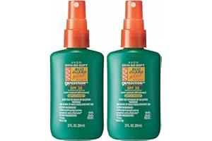 GENERIC Avon Skin So Soft Bug Guard Plus IR3535 Expedition SPF 30 | All in One Sunscreen & Bug Protection for Family | PABA Free with Vitamin E | 2-Pack 2 Oz Value Travel Pack