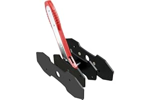 JoyFans Brake Caliper Compression Tool Set, Automotive Quad Disc Pistion Ratchet Ratcheting Press Tool, Car Brake Pads Retractor Compressor with 4PCS Spreader Plates for Brake Pump Adjustment