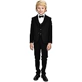 Lilax Boys Formal Suit 5 Piece Dresswear Suit Set