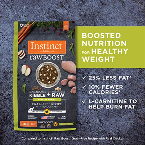 Instinct Raw Boost Healthy Weight Grain Free Recipe with Real Chicken
