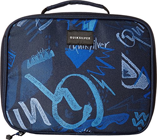 Quiksilver  Boy s Lunch Lady Land (Big Kids) Dark Denim Thunderbolts Handbag