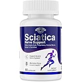 Healliance Sciatica Ease and Nerve Ease Supplement with Alpha Lipoic Acid, Acetyl L-Carnitine, Benfotiamine and B Vitamins for Sciatica, Hip, Buttocks and Nerve Comfort, 60 Capsules
