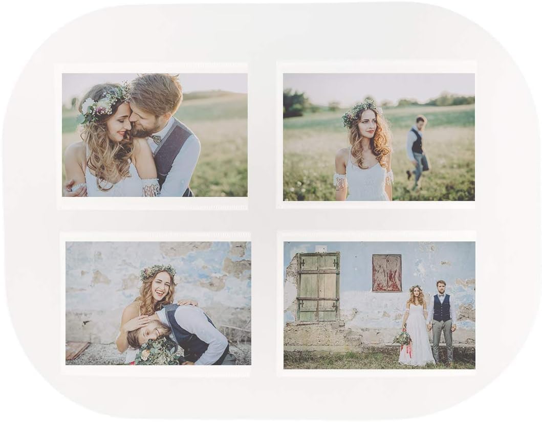 trendfinding® - 6 x placemat for 4 photos to design yourself placemat place mat Photo format 10x15 cm