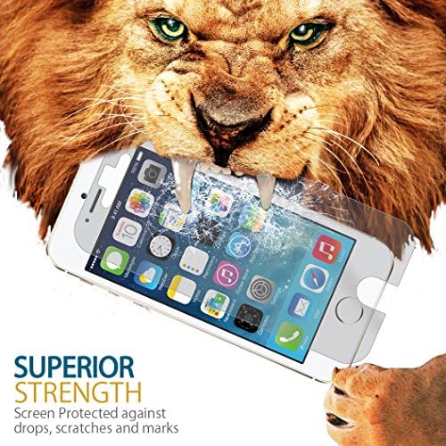 Apple iPhone 5SE/5/5C/5S Best Screen Protector, Gamers Edge Film Screen Protector, Gadget Smith, compatible with 3D Touch- Protect Your Screen from Scratches and Drops