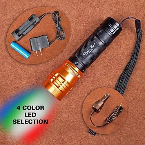 Stone River Gear Four Color Adjustable Focus Flaslight by Stone River Gear - Sporting Goods