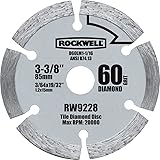 Rockwell RW9228 VersaCut 3-3/8-inch Diamond Grit Circular Saw Blade