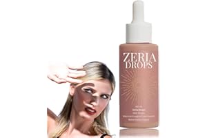 MGX Zeria Sunless Tanning Drops - ZERIA Drops to Naturally Boost Melanin, Enhancing Your Natural Skin Tone for a Genuine, Sun-Kissed Glow - Without the Sun Damage (1pcs)