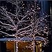 Goodia Solar String Lights, 40ft 12m 100 LED Waterproof Ambiance Lighting for Outdoor,Bedroom,Patio,Lawn,Landscape,Fairy Garden,Home,Wedding,Holiday,Christmas Tree,Party
